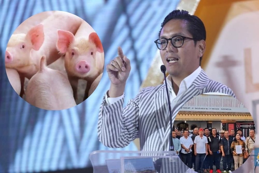 VIRAL! Ribuan Massa Kepung Balai Kota Medan: Demo Ganas Tolak Larangan Jual Daging Babi – Diskriminatif!