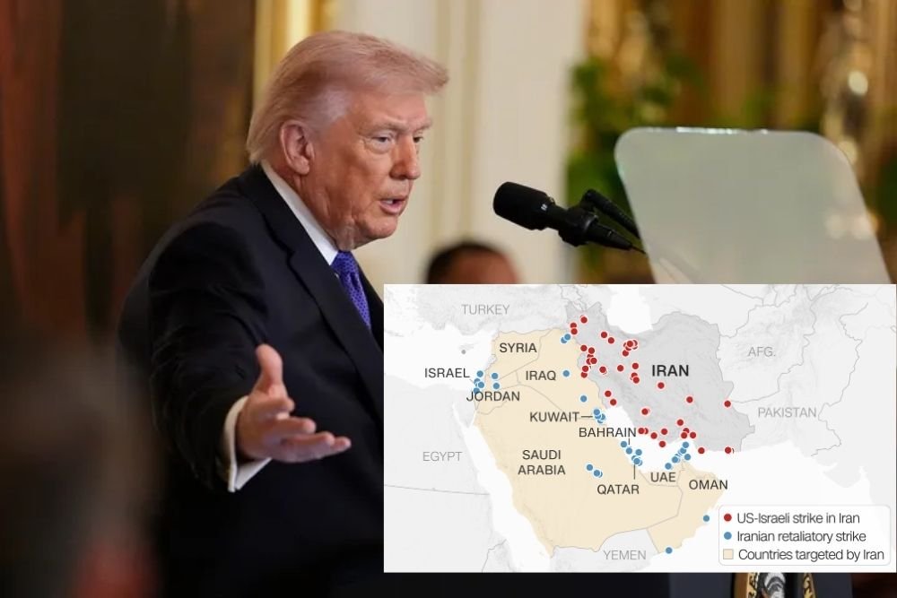 Trump Ketar Ketir: Perang dengan Iran Bisa Berlangsung Lama, Prajurit AS Mulai Berjatuhan